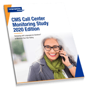 2020 CMS Call Center Monitoring Study